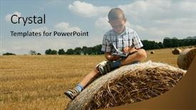  Presentation with reading - Slide deck consisting of fish - wooden plate with six rolls background and a lemonade colored foreground