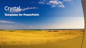  Presentation with blue green - PPT theme featuring woman in a cafe drinking coffee bar background and a dark gray colored foreground