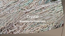  Presentation with rice grain - PPT layouts consisting of close-up of rice grain background and a gray colored foreground