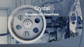  Presentation with agriculture industry - PPT layouts enhanced with agriculture manufacture industry and farming background and a ocean colored foreground