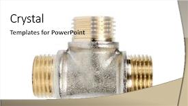  Presentation with plumbing - Audience pleasing slide set consisting of aguas residuales - plumbing connecting detail it is backdrop and a white colored foreground