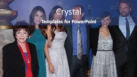  Presentation with golden awards - Colorful slides enhanced with aida-takla-o-reilly-rainey backdrop and a ocean colored foreground