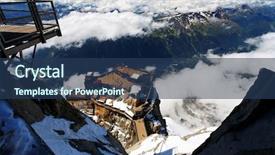  Presentation with rouen haute normandy france - Cool new slides with aiguille du midi haute savoie backdrop and a  colored foreground