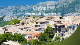  Presentation with france - Amazing slides having aiguines-var-departement-provence-france backdrop and a teal colored foreground