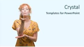  Presentation with camera - Amazing presentation theme having air being lovely and sexy backdrop and a  colored foreground