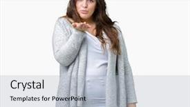  Presentation with power plug winter - Beautiful PPT layouts featuring air being lovely and sexy backdrop and a  colored foreground