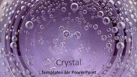  Presentation with air bubbles - Audience pleasing presentation theme consisting of air bubbles in water - good for background backdrop and a light blue colored foreground