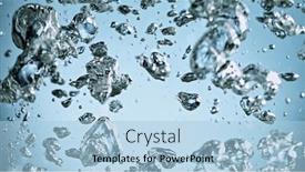  Presentation with air bubbles - PPT layouts with air-bubbles-rising-up background and a light blue colored foreground