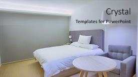  Presentation with decoration - Cool new theme with air con - modern house interior decoration backdrop and a  colored foreground