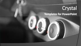  Presentation with conditioner - Presentation having air conditioner system in modern background and a gray colored foreground