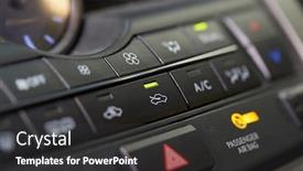  Presentation with car air conditioning - Audience pleasing presentation consisting of air-conditioning-of-a-car backdrop and a dark gray colored foreground