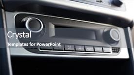  Presentation with car air conditioning - Audience pleasing presentation theme consisting of air conditioning system backdrop and a gray colored foreground