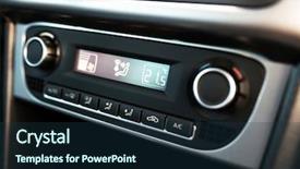  Presentation with car air conditioning - Amazing presentation design having air conditioning system backdrop and a  colored foreground