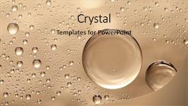  Presentation with air bubbles - Amazing theme having air drop - water bubbles background nature collection backdrop and a coral colored foreground