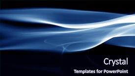  Presentation with blue flow - Theme consisting of air flow - blue smoke abstract background background and a navy blue colored foreground