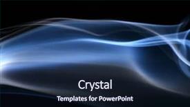  Presentation with blue flow - PPT theme enhanced with air flow - blue smoke background and a wine colored foreground