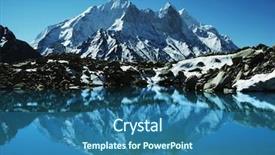  Presentation with india - Cool new presentation theme with air india - bhagirathi parbat peak in himalayan backdrop and a  colored foreground