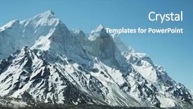  Presentation with sneak peak - Slides having air india - bhagirathi parbat peak in himalayan background and a teal colored foreground