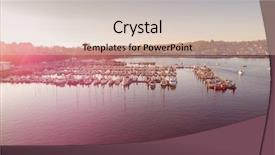  Presentation with spanish - Cool new PPT layouts with air port - aerial view spanish village backdrop and a  colored foreground