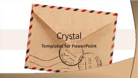  Presentation with air - Audience pleasing slide deck consisting of air post backdrop and a coral colored foreground