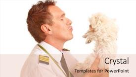  Presentation with crisis management airline industry - Audience pleasing slides consisting of air transport goods - airline pilot wearing uniform backdrop and a lemonade colored foreground