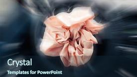  Presentation with explosion - Slide deck enhanced with eco ecology conservation environmental nature concept background and a gray colored foreground