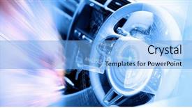  Presentation with digital car - Amazing slide set having airbags - digital image of car steering backdrop and a  colored foreground