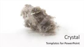  Presentation with white house - Cool new presentation with airborne - common house hold dust high backdrop and a white colored foreground