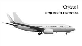  Presentation with airbus - PPT theme having life bouy - photo of yellow buoy background and a lemonade colored foreground