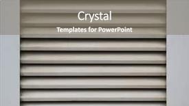  Presentation with air - PPT theme having airconditioner - air vent up close background and a gray colored foreground