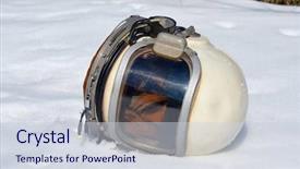  Presentation with soviet - Audience pleasing presentation theme consisting of airplane satellite - soviet pilot military helmet backdrop and a lemonade colored foreground