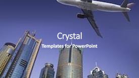  Presentation with airport construction - Amazing presentation having airport construction - modern building of the lujiazui backdrop and a ocean colored foreground