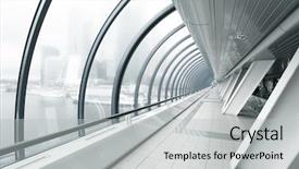  Presentation with black males business - Cool new presentation with airport hotel - business black hallway backdrop and a light gray colored foreground