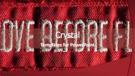  Presentation with flight - Colorful presentation theme enhanced with airport security check - remove before flight warning tag backdrop and a red colored foreground