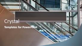  Presentation with airport departure arrival information board - Audience pleasing theme consisting of airport-sign-board-with-blank backdrop and a gray colored foreground