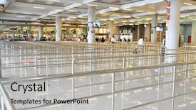  Presentation with airport - Theme featuring ruffled luxembourg flag on wave fabric background background and a teal colored foreground