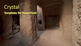  Presentation with ait - Beautiful PPT layouts featuring ait-benhaddou-kasbah-along backdrop and a tawny brown colored foreground
