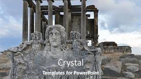  Presentation with turkey - Colorful slides enhanced with aizanoi-ancient-city-in-cavdarhisar backdrop and a gray colored foreground