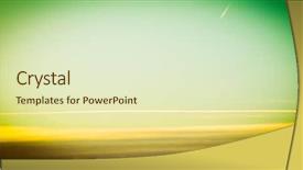  Presentation with white blue vapor trail - PPT theme consisting of aka contrails short for condensation background and a soft green colored foreground