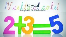  Presentation with equation - Amazing presentation having al cole back to school backdrop and a sky blue colored foreground