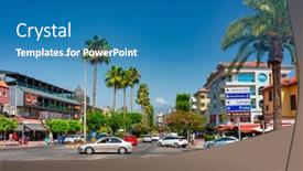  Presentation with holiday destination - Cool new slide deck with alanya-turkey-july-21-2021 backdrop and a teal colored foreground