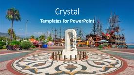  Presentation with holiday destination - Amazing slide set having alanya-turkey-july-21-2021 backdrop and a ocean colored foreground