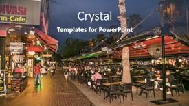  Presentation with neighbor - Slide set enhanced with alanya-turkey-october-20-2020 background and a ocean colored foreground