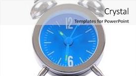  Presentation with alarm - Beautiful presentation featuring alarm clock backdrop and a white colored foreground