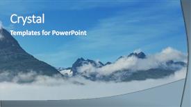  Presentation with united - Audience pleasing slide set consisting of alasak - unusual summer landscapes of alaska backdrop and a teal colored foreground