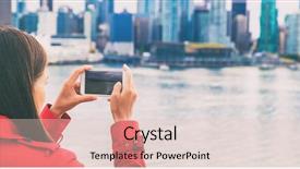  Presentation with vancouver city - Amazing PPT theme having alaska cruise holiday british backdrop and a lemonade colored foreground