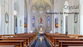  Presentation with roman catholic - Colorful presentation theme enhanced with alba-italy-june-23-2020 backdrop and a  colored foreground