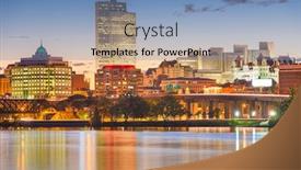  Presentation with new york - Amazing slide deck having albany-new-york-usa-skyline backdrop and a teal colored foreground