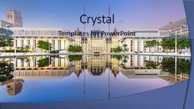  Presentation with new york state - Slide set with albany new york usa background and a light blue colored foreground