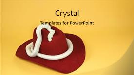  Presentation with cowboy hat - Amazing PPT layouts having albino rats - texas rat snake wrapped backdrop and a  colored foreground